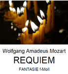 Plakatausschnitt Mozart Requien