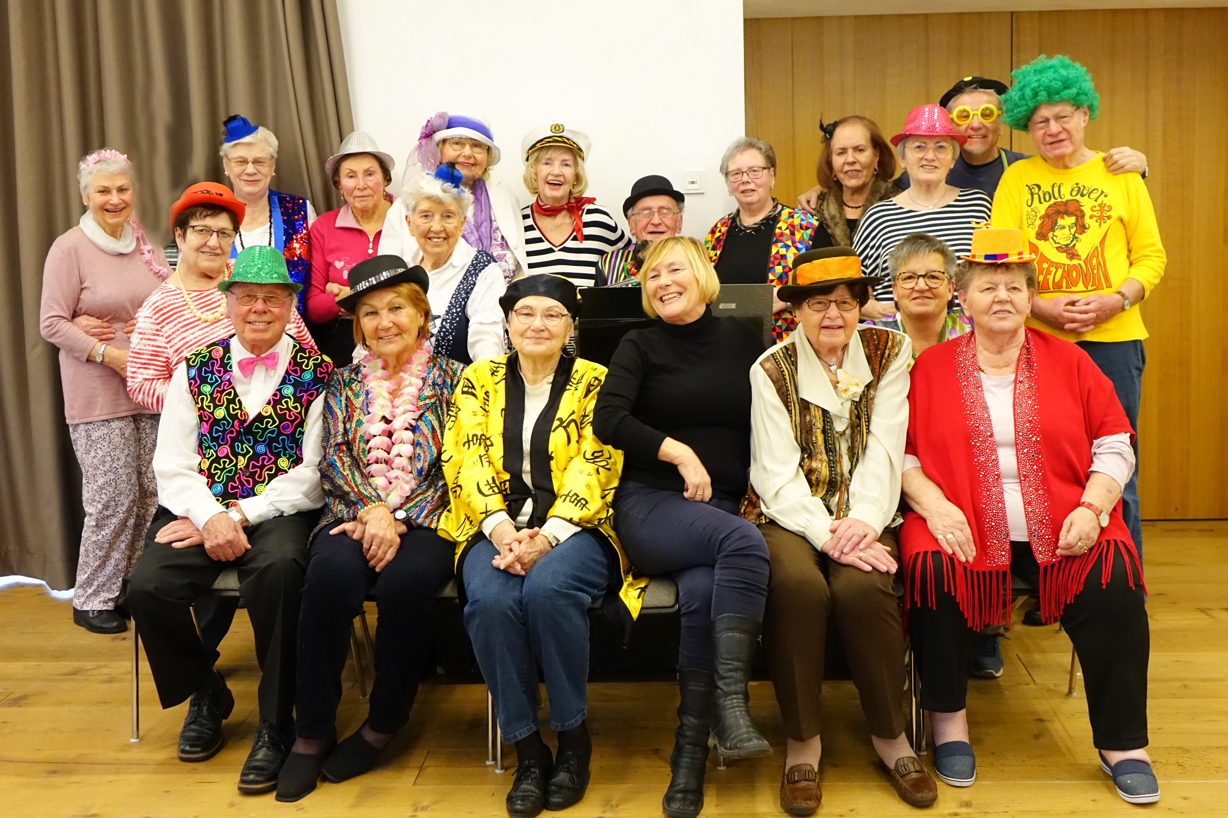 Senioren feiern Fasching, Foto Klaus Eifler
