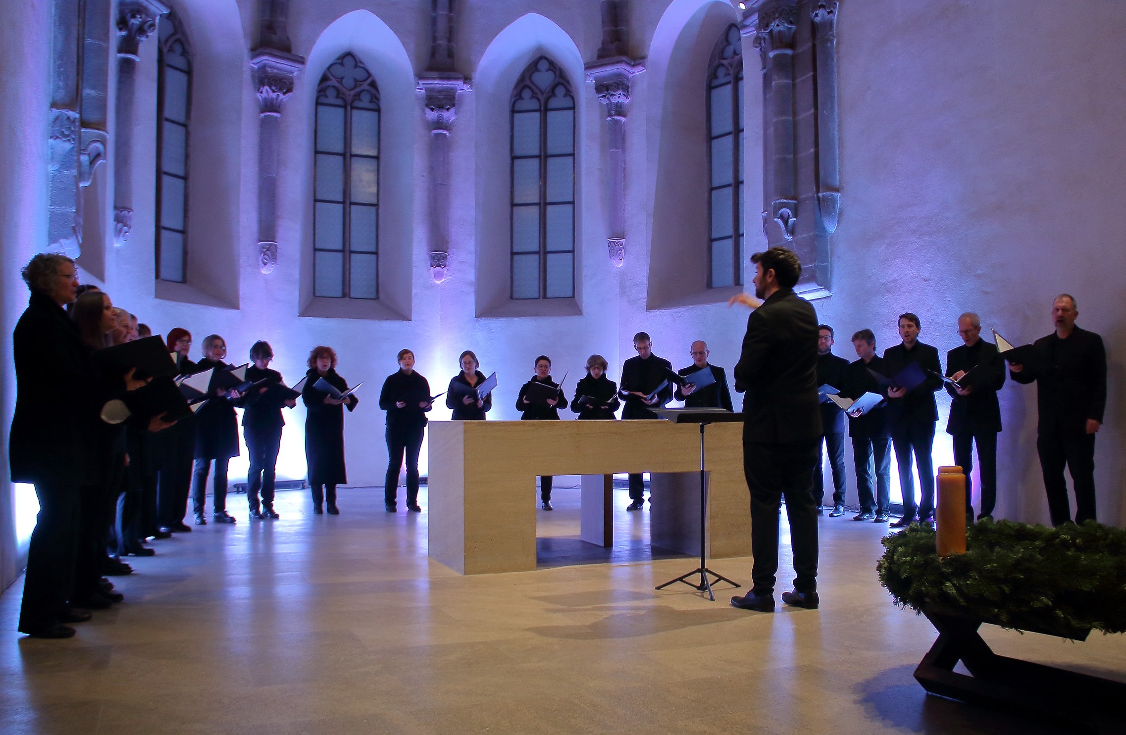 Kammerchor Nürnberg in St. Klara, Quelle https://www.kammerchor-nuernberg.com/