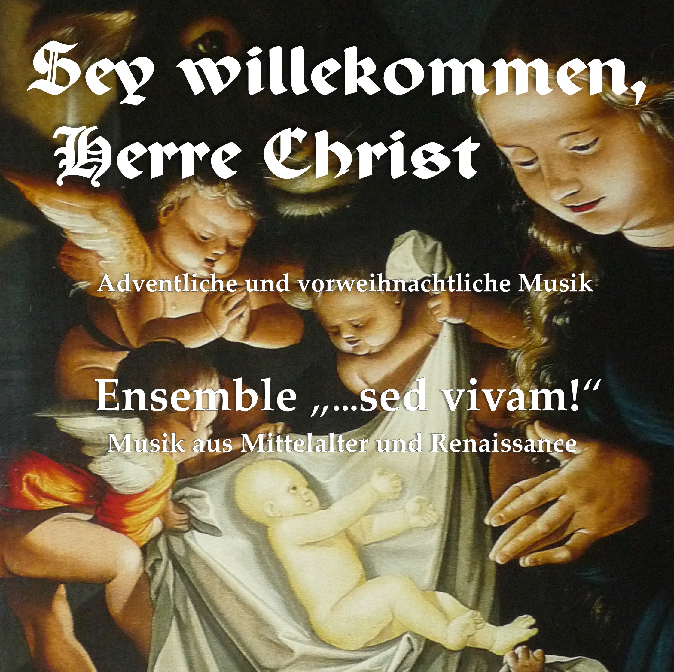 Kirchenmusik, Plakatausschnitt Ensemble "... sed vivam"