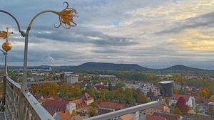 Blick über die Stadt vom Turm des Münster St. Johannes, Foto kb