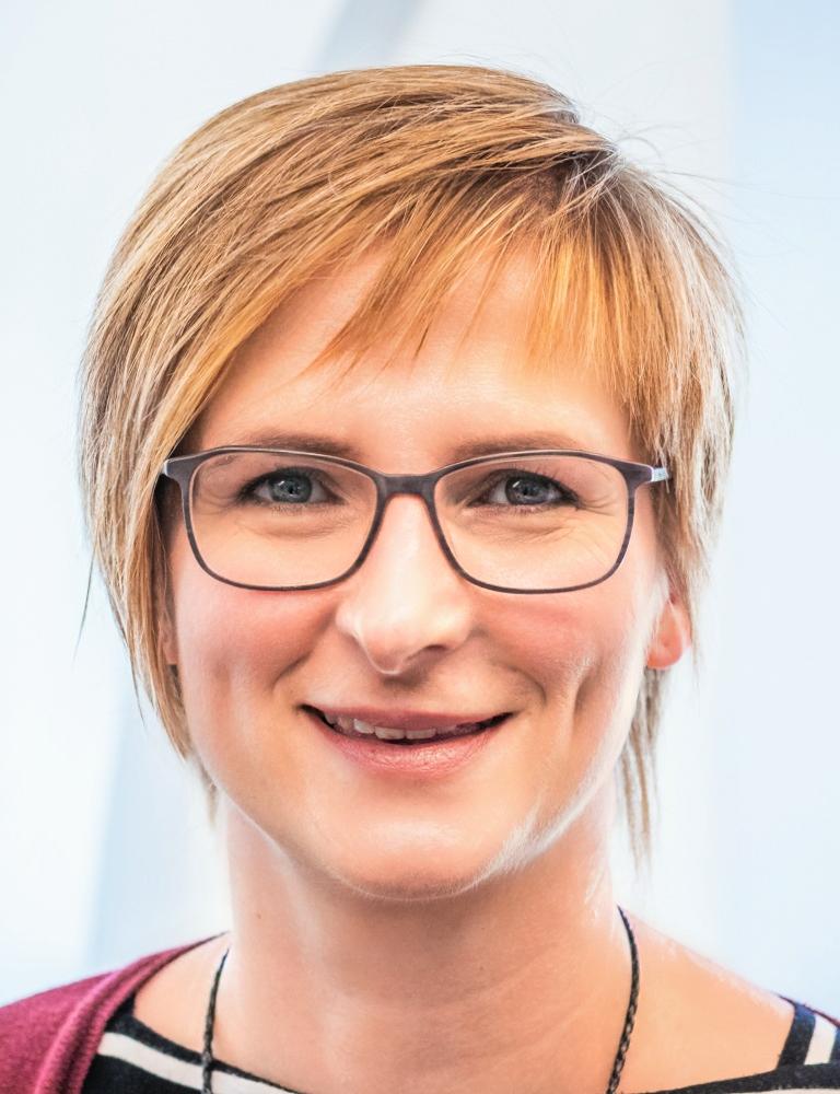 Pfarrsekretärin Tanja Bauer, Foto: Amthor