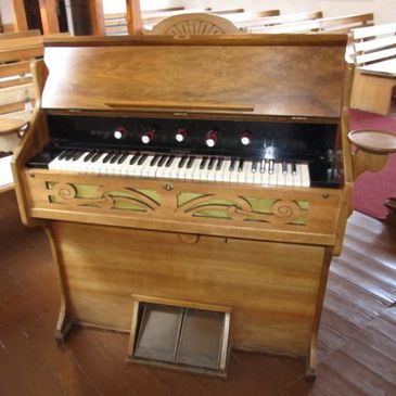 Unsere Orgel für guten Klang; Foto: bey