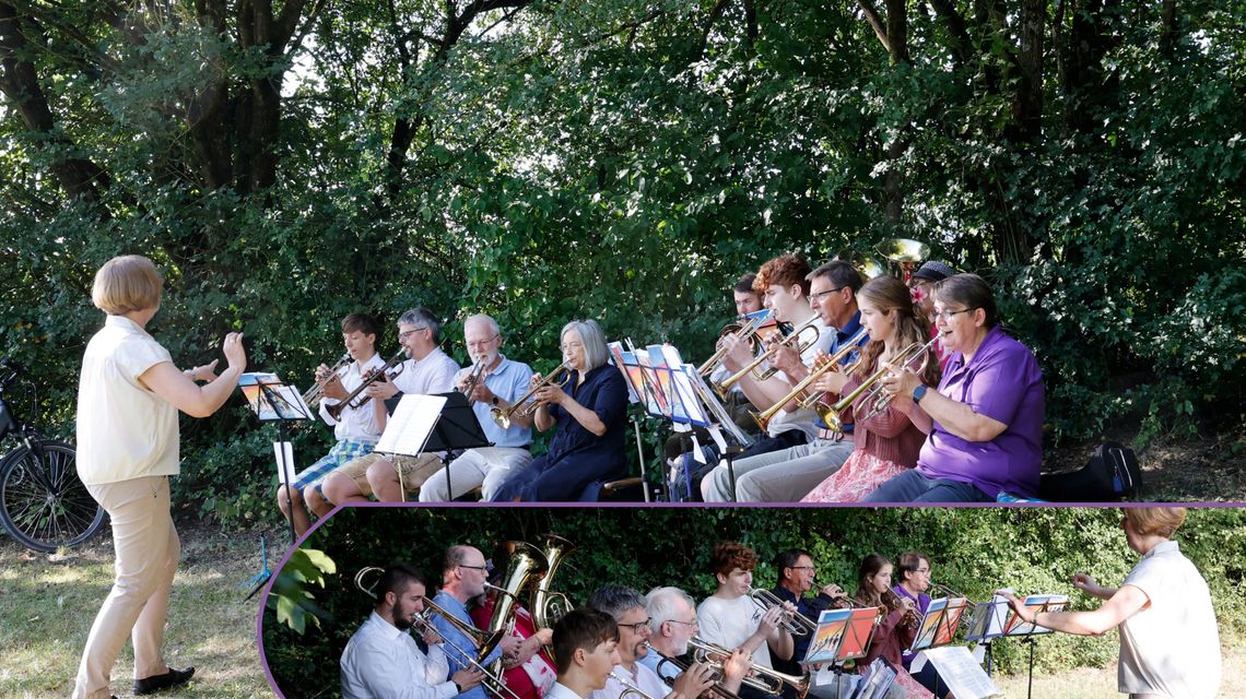 September 2024: Gottesdienst im Land am Grillplatz Buchenhain in Berg, Foto Michael Scherbel