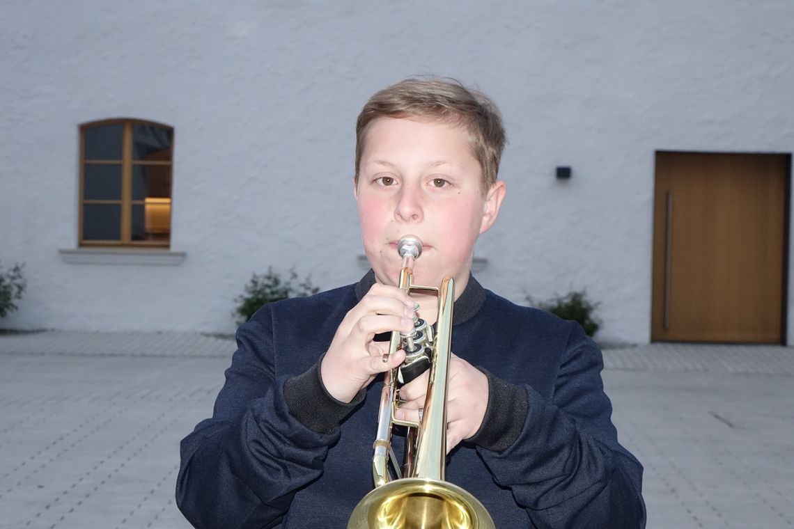 Pascal Schulz, Trompete; Foto: Eifler