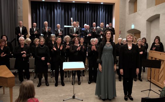 Konzert der Kantorei Neumarkt mit Solistin Nicole Glamsch, Klostersaal 13.11.2022