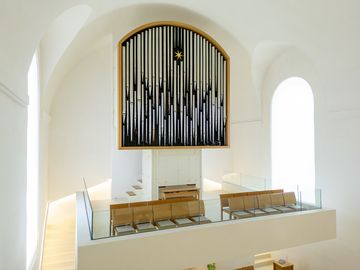 Empore und Orgel der Christuskirche