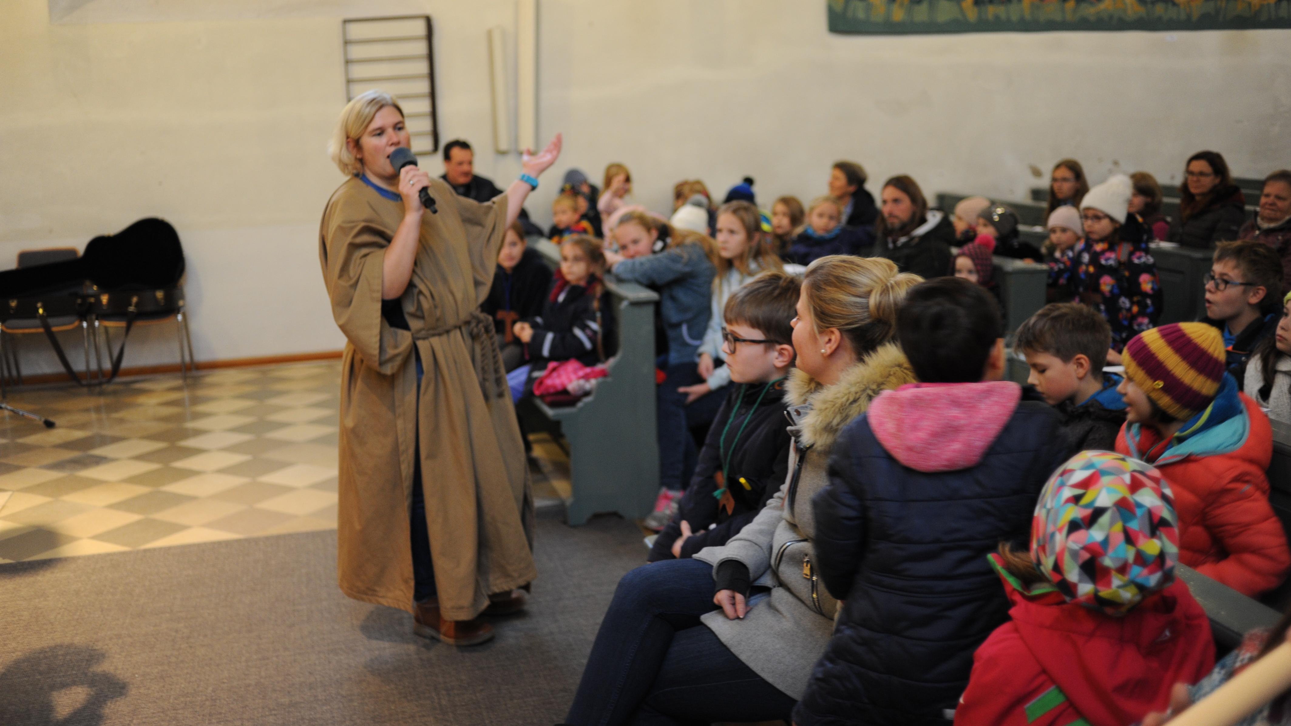 Kinderbibeltag am 21.11.2018, P. Nürnberger, Foto M.Murner