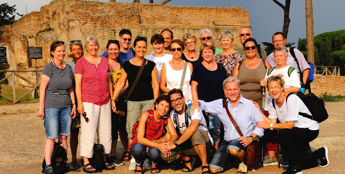 Gruppenfoto Romreise EBW 2019, Foto: Eifler