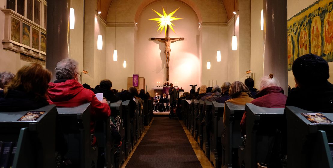 Adventssingen am 2. Dez. 2018 in der Christuskirche, Foto Eifler