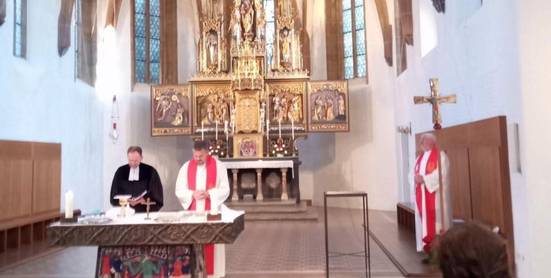 Jubelkonfirmation 2021 in Hofkirche, Foto: Peter Löwe