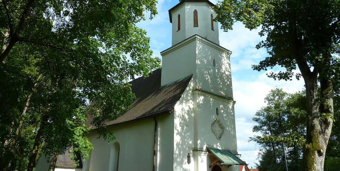 Schlosskapelle Woffenbach, Ansicht von Westen, Foto Eifler