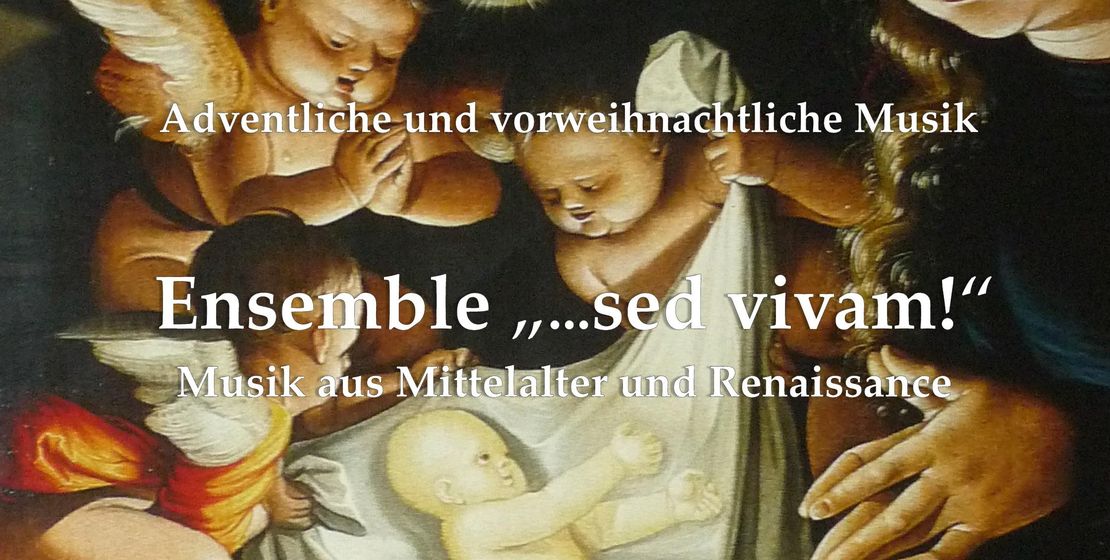 Kirchenmusik, Plakatausschnitt Ensemble "... sed vivam"